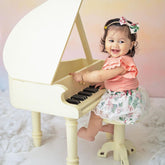 Royal Baby Piano | Wooden Decorative | Off White